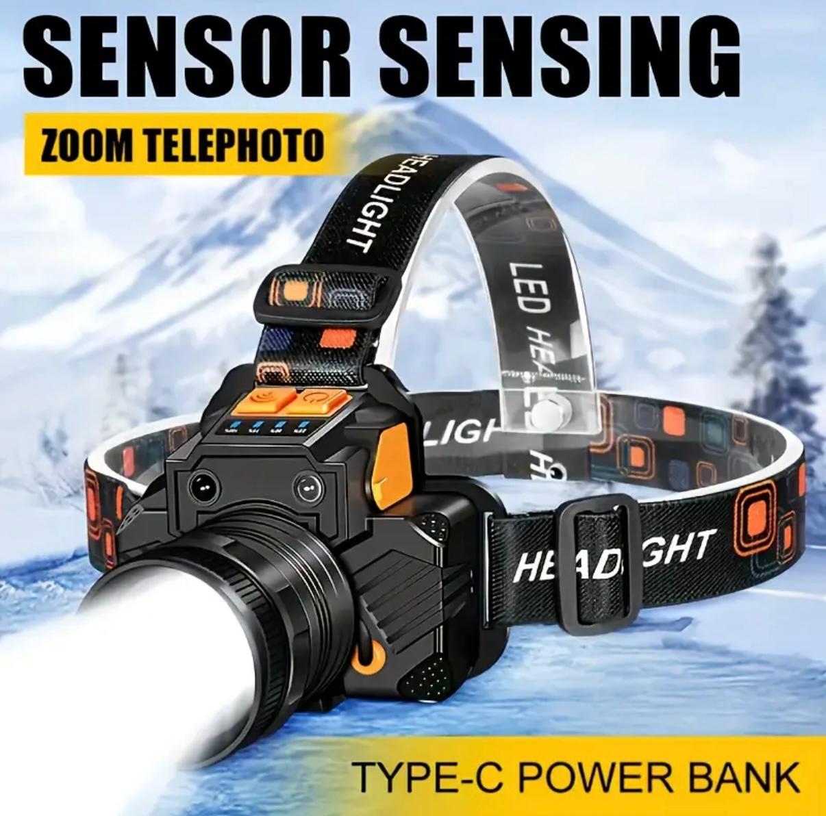 Lampara De Cabeza Led Recargable